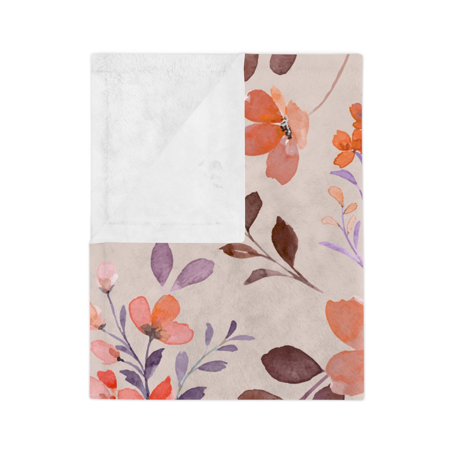 Floral Throw Blanket