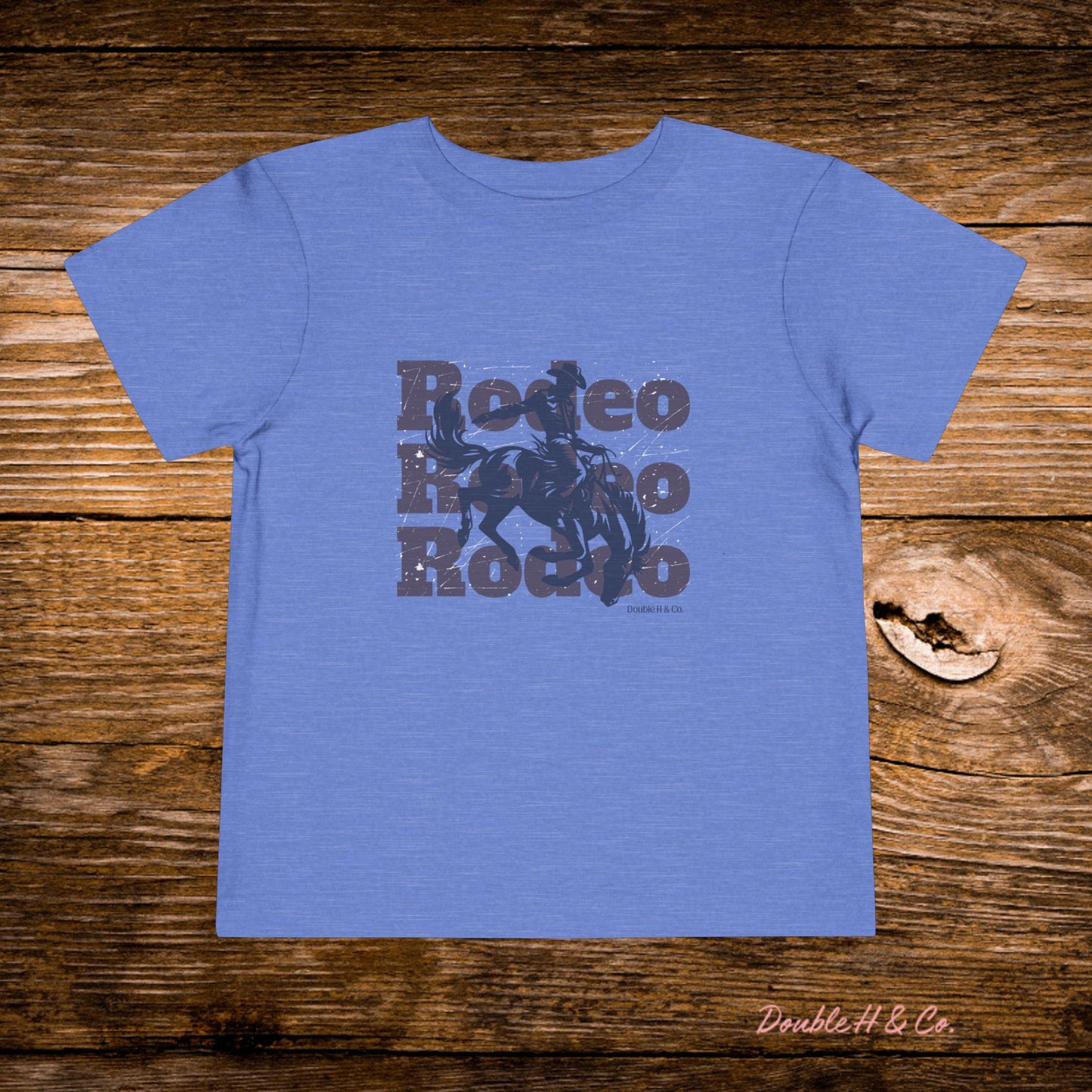 Rodeo Bucking Bronco Toddler Tee