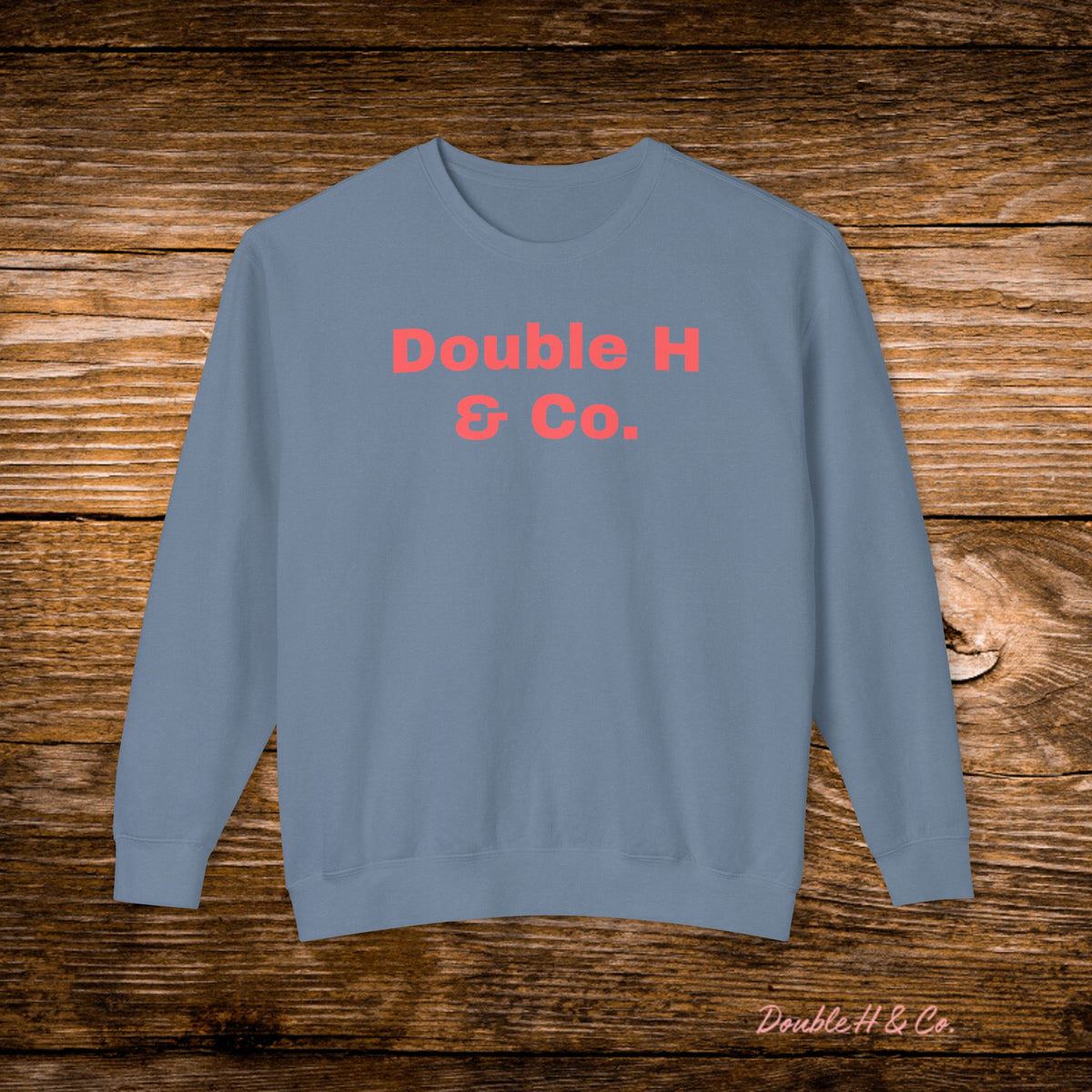 Double H & Co. Comfort Colors Light-weight Crewneck
