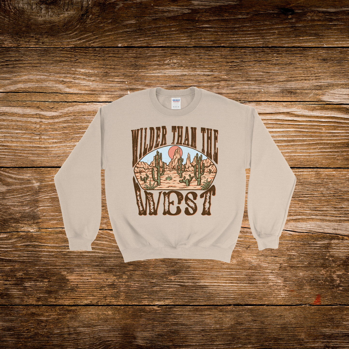 Wilder Than the West Crewneck