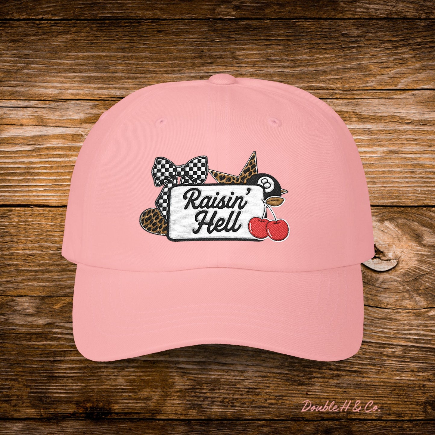 Raisin' Hell Embroidered Hat
