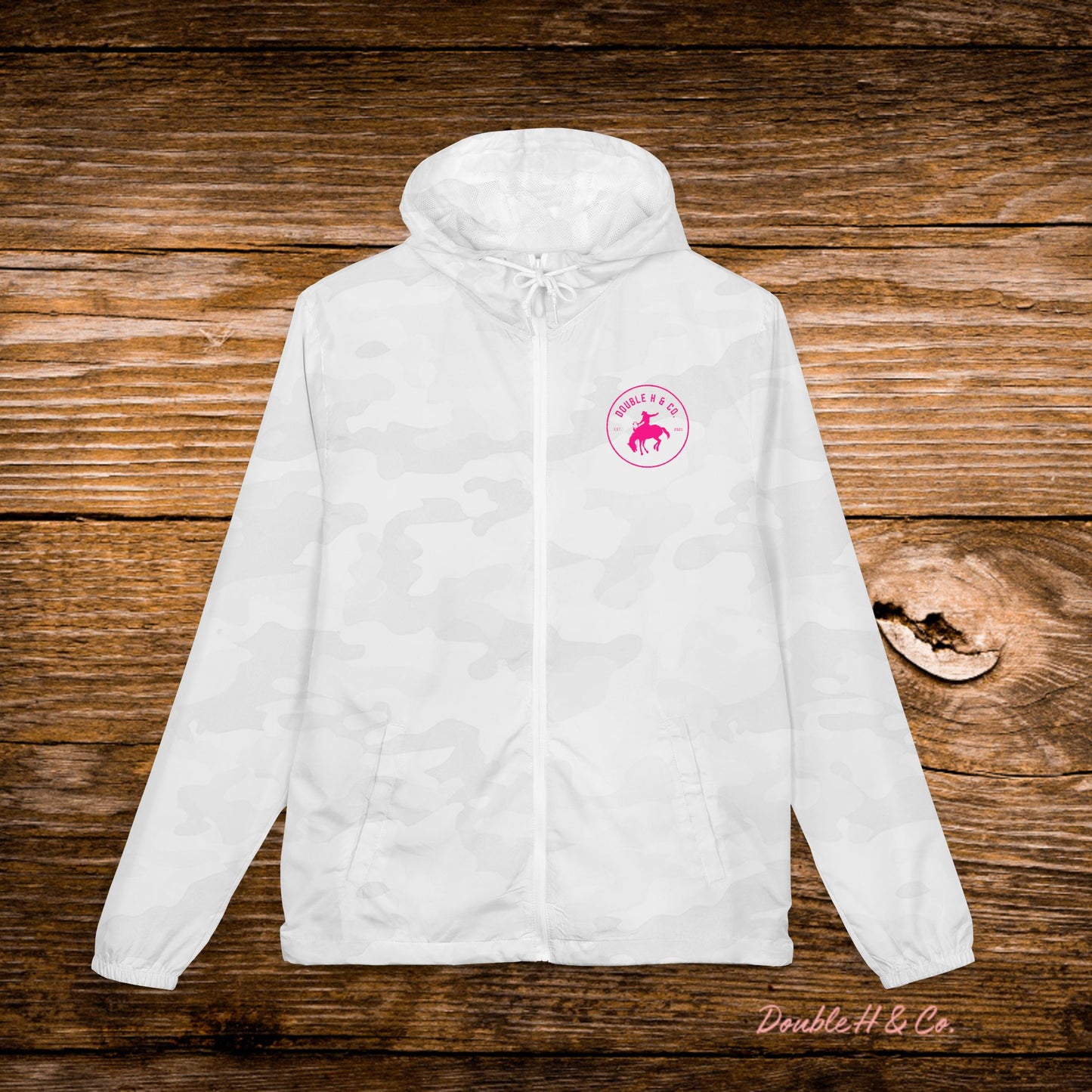 Unisex Full-Zip Windbreaker Jacket