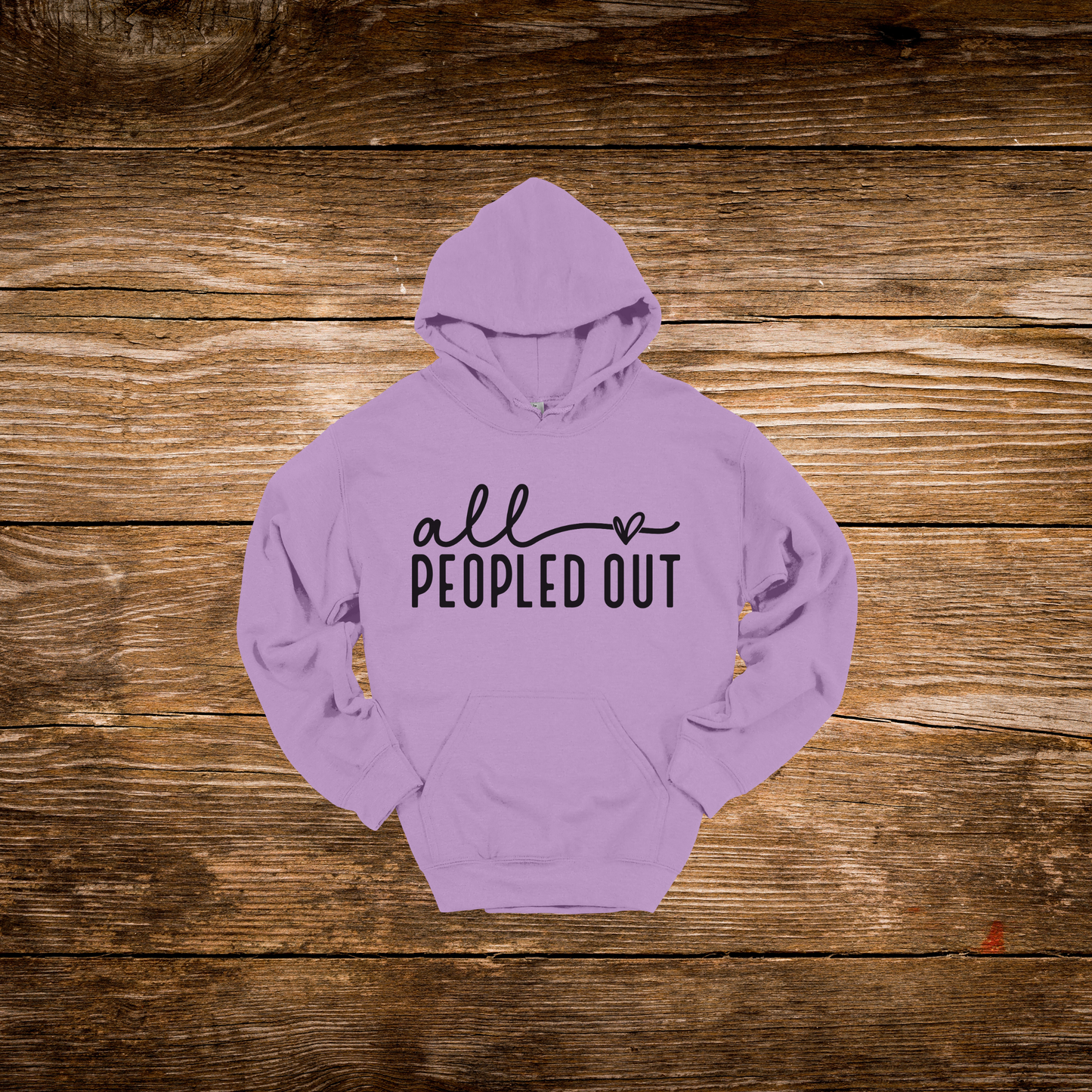 All Peopled Out Hoodie