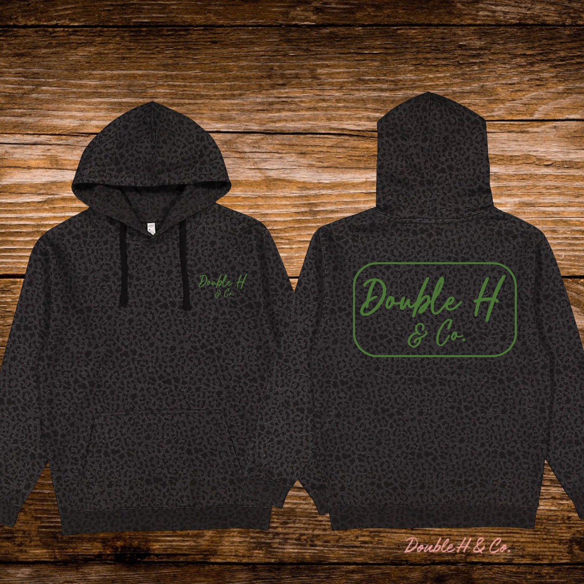 Double H & Co. Cheetah Hoodie