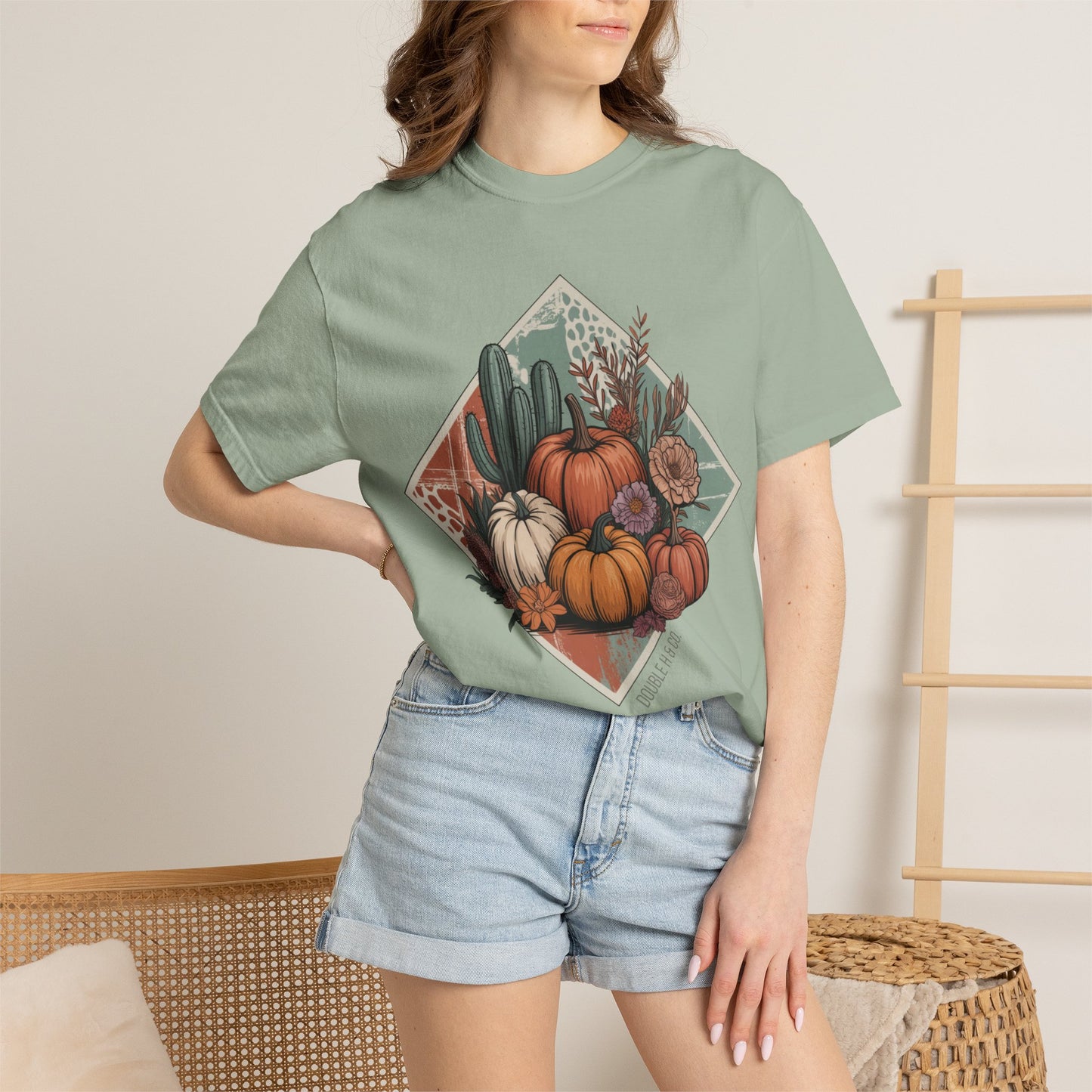 Rustic Fall Pumpkin Tee
