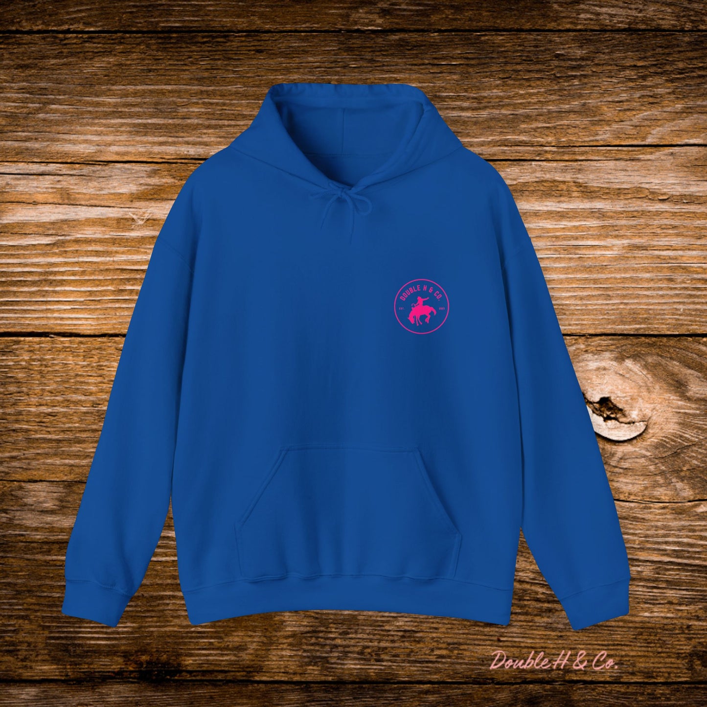 Hot Pink Logo Hoodie