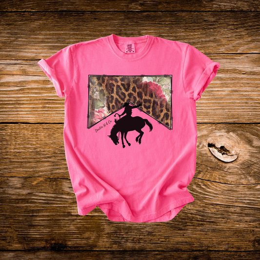 Cheetah & Rose Marlboro Tee