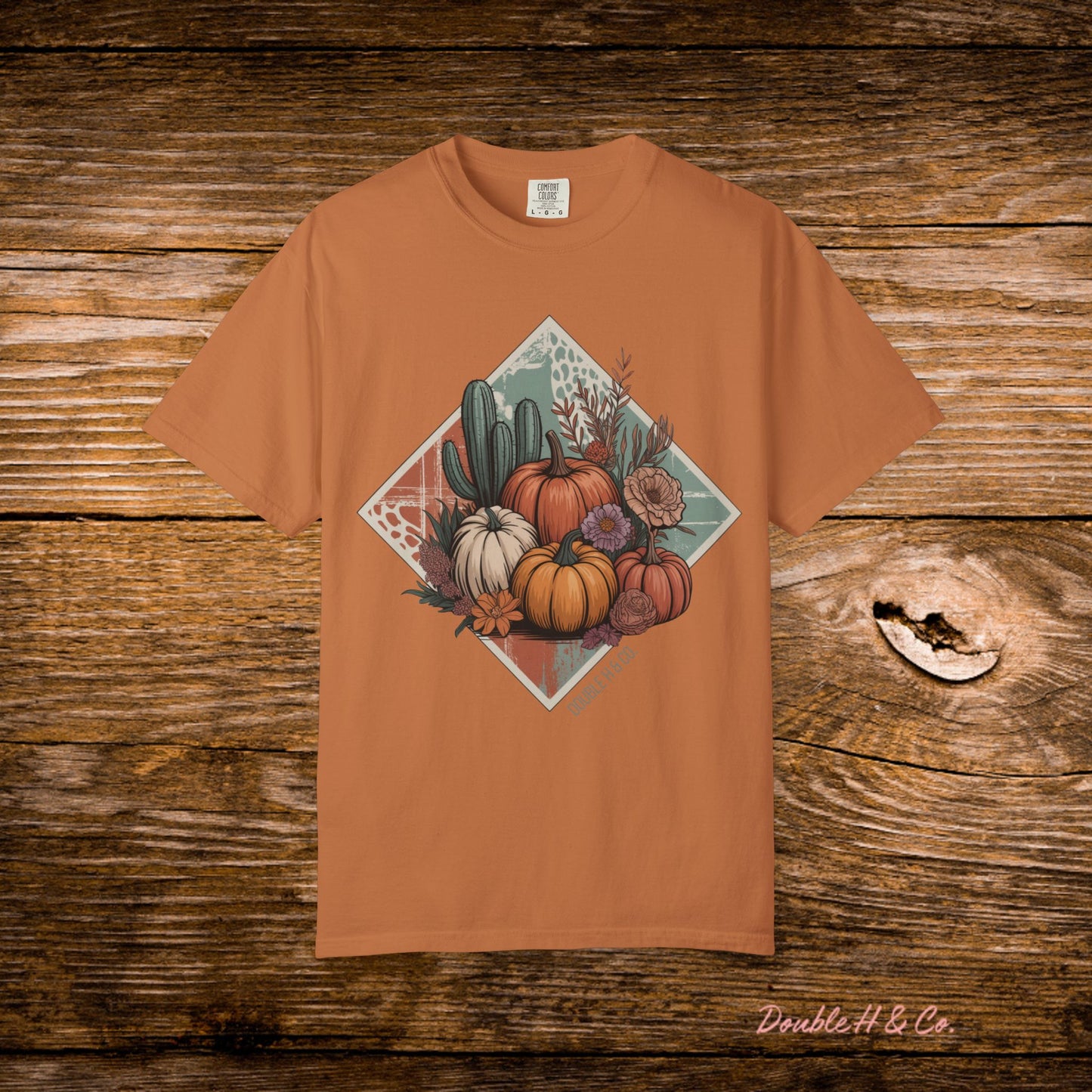 Rustic Fall Pumpkin Tee