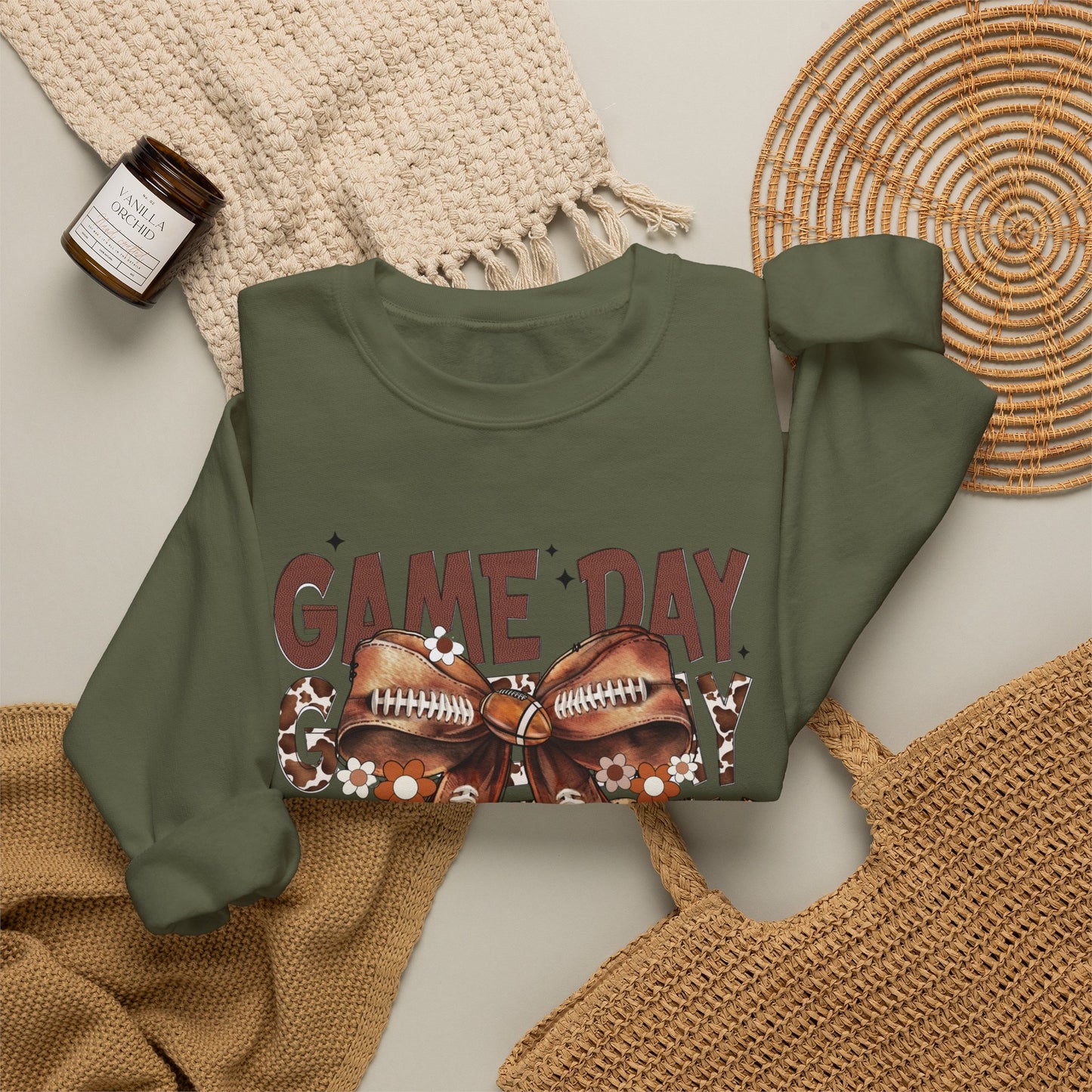 Bow Game Day Crewneck