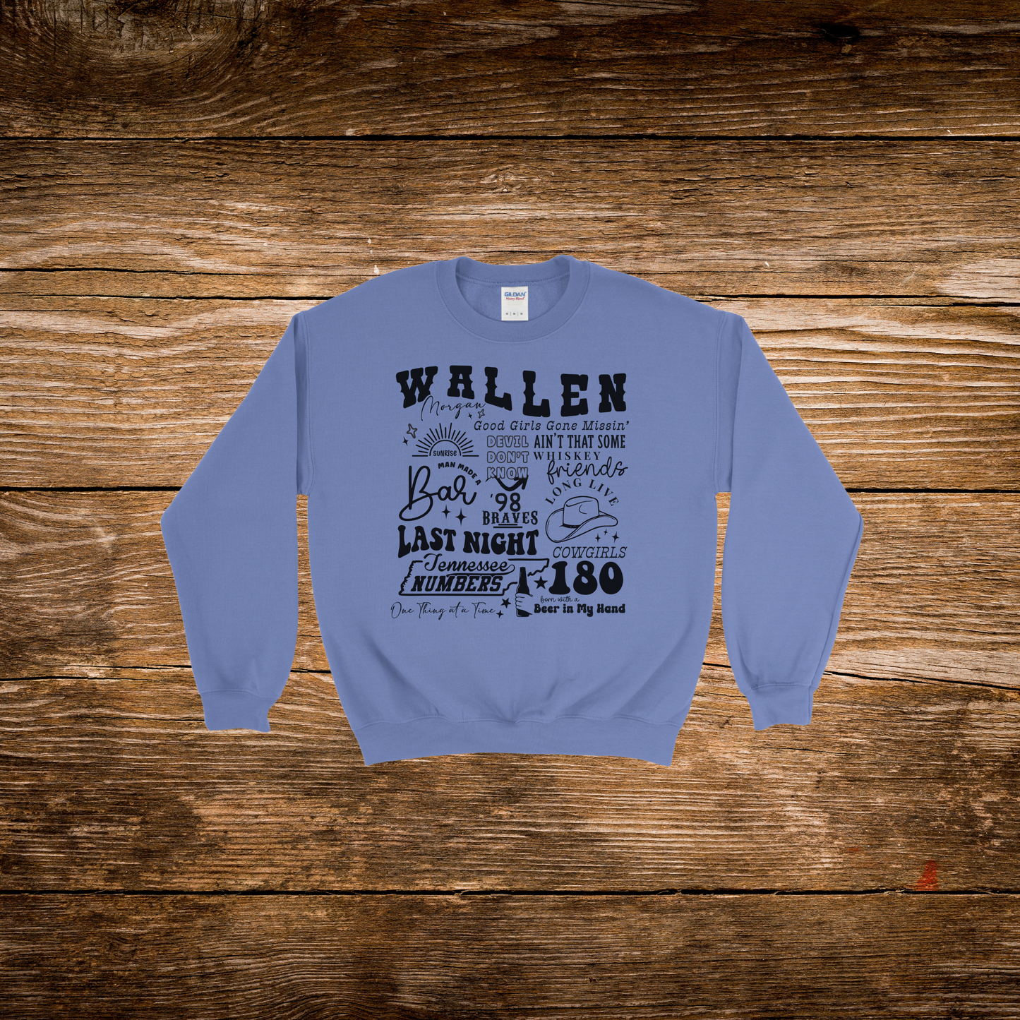 Wallen Song Combo Crewneck