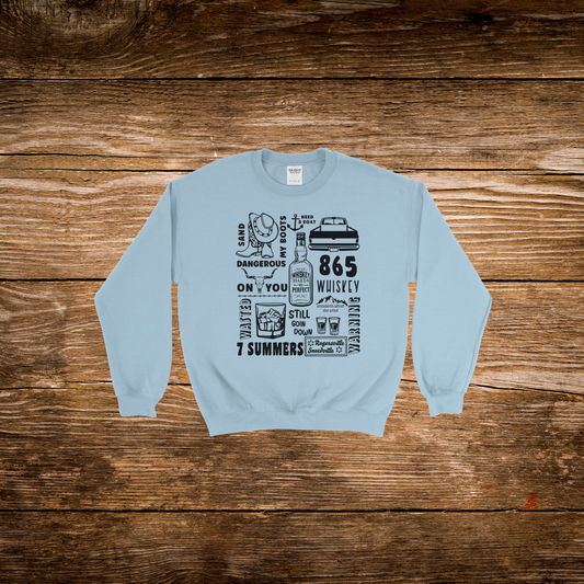 865 Sand In My Boots Crewneck