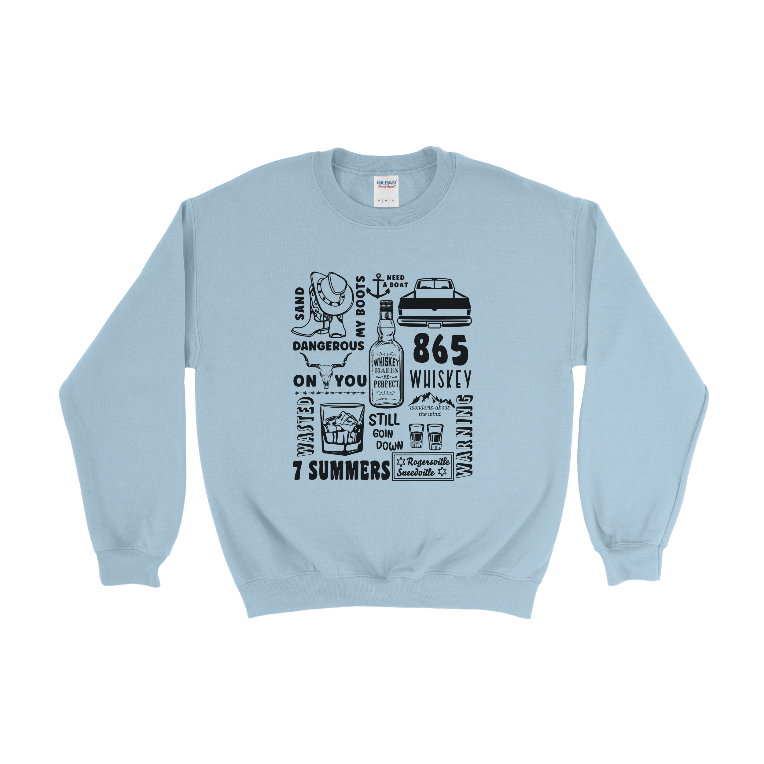 865 Sand In My Boots Crewneck