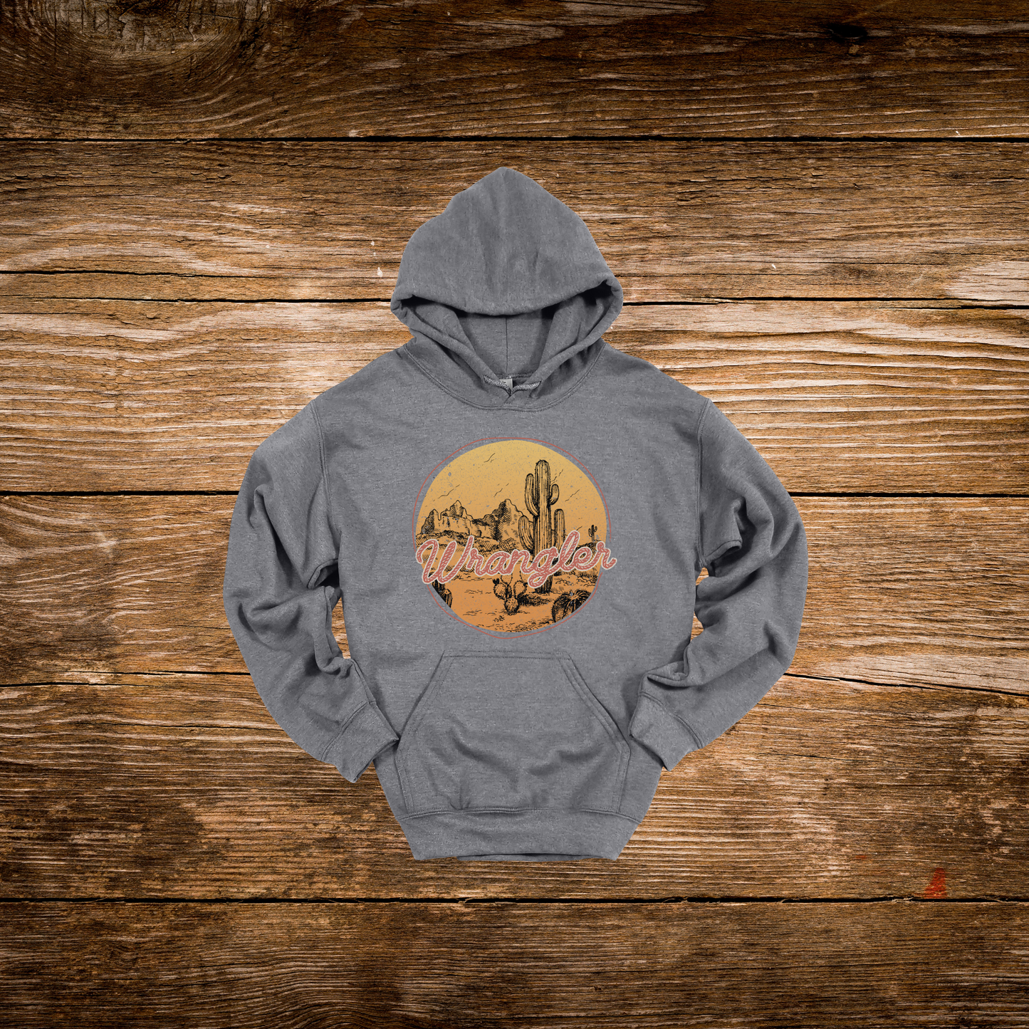 Rustic Sunset Wrangler Hoodie
