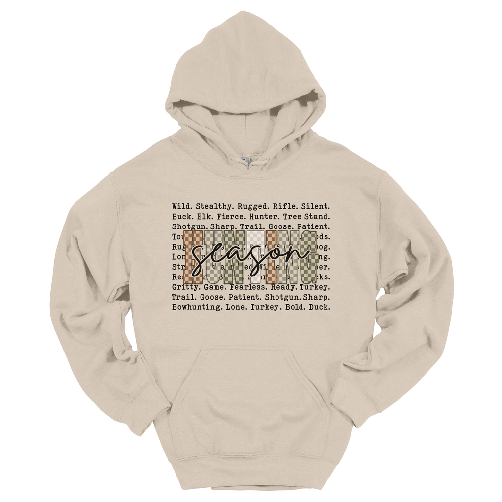 Checkered Hunting Season Hoodie