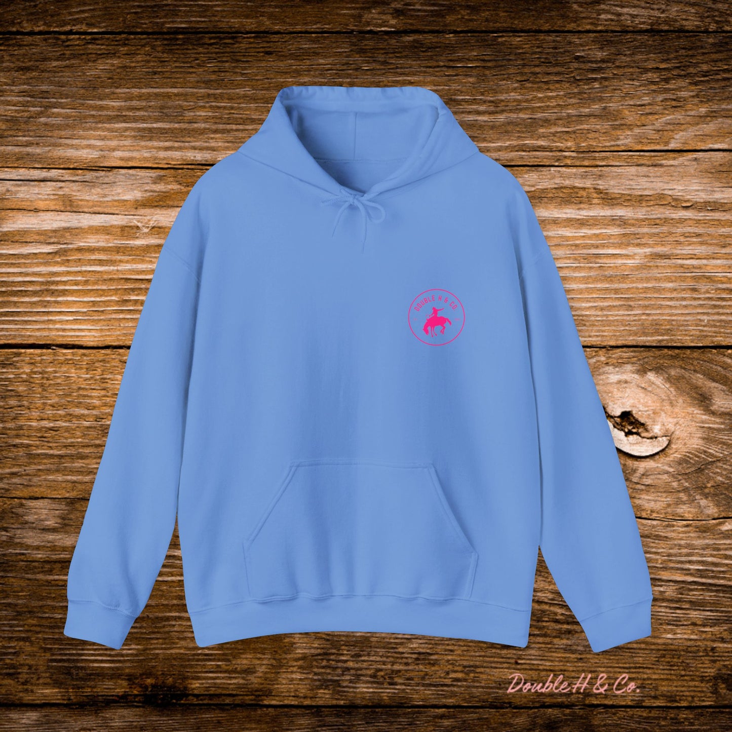 Hot Pink Logo Hoodie