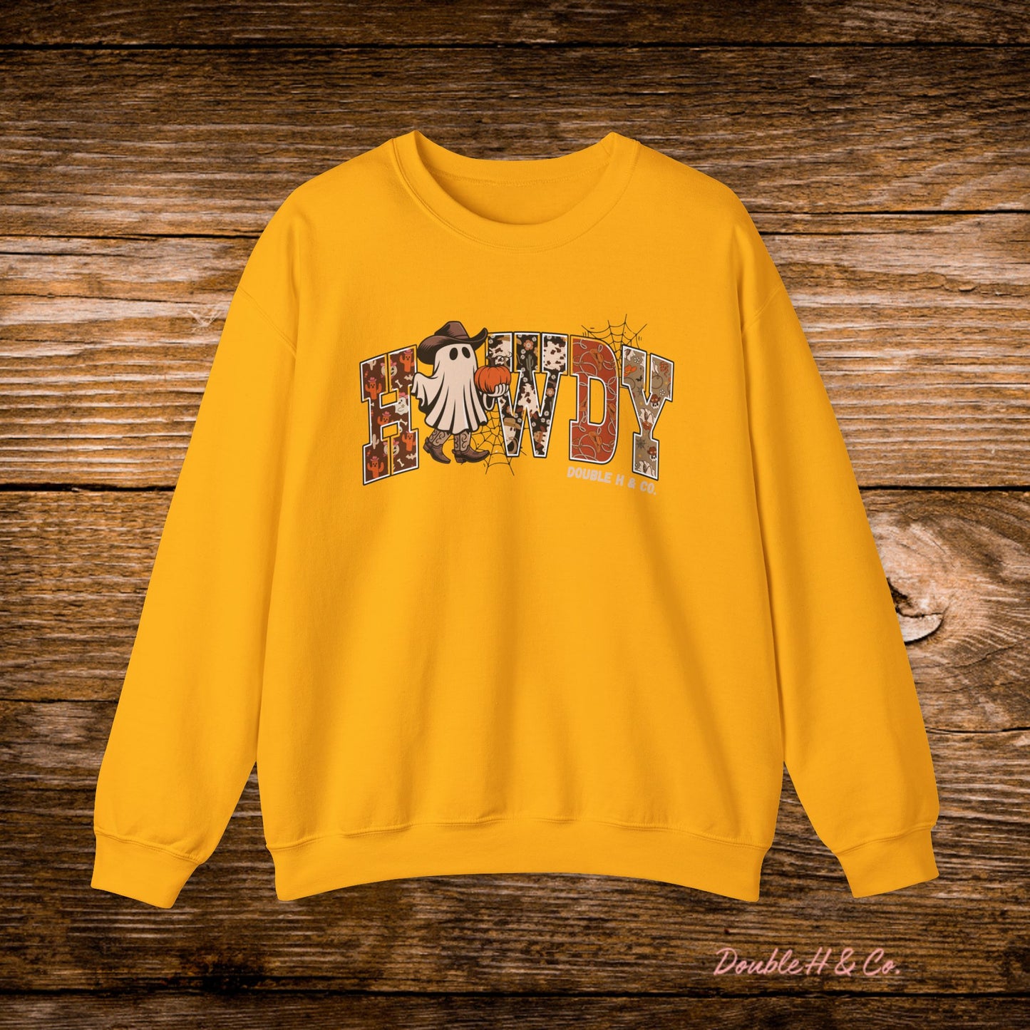 Howdy Cowboy Ghost Crewneck