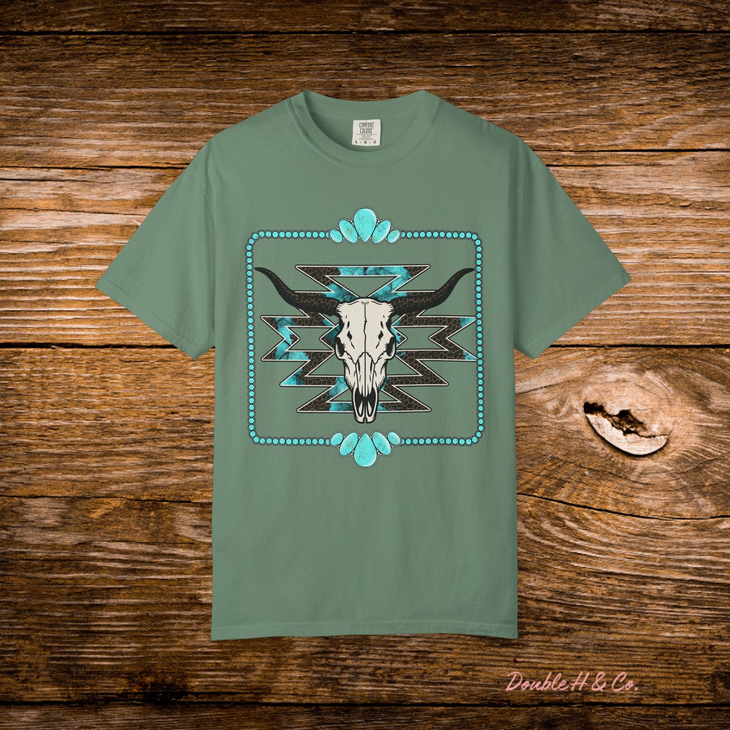 Southwest Bull Skull Graphic Tee