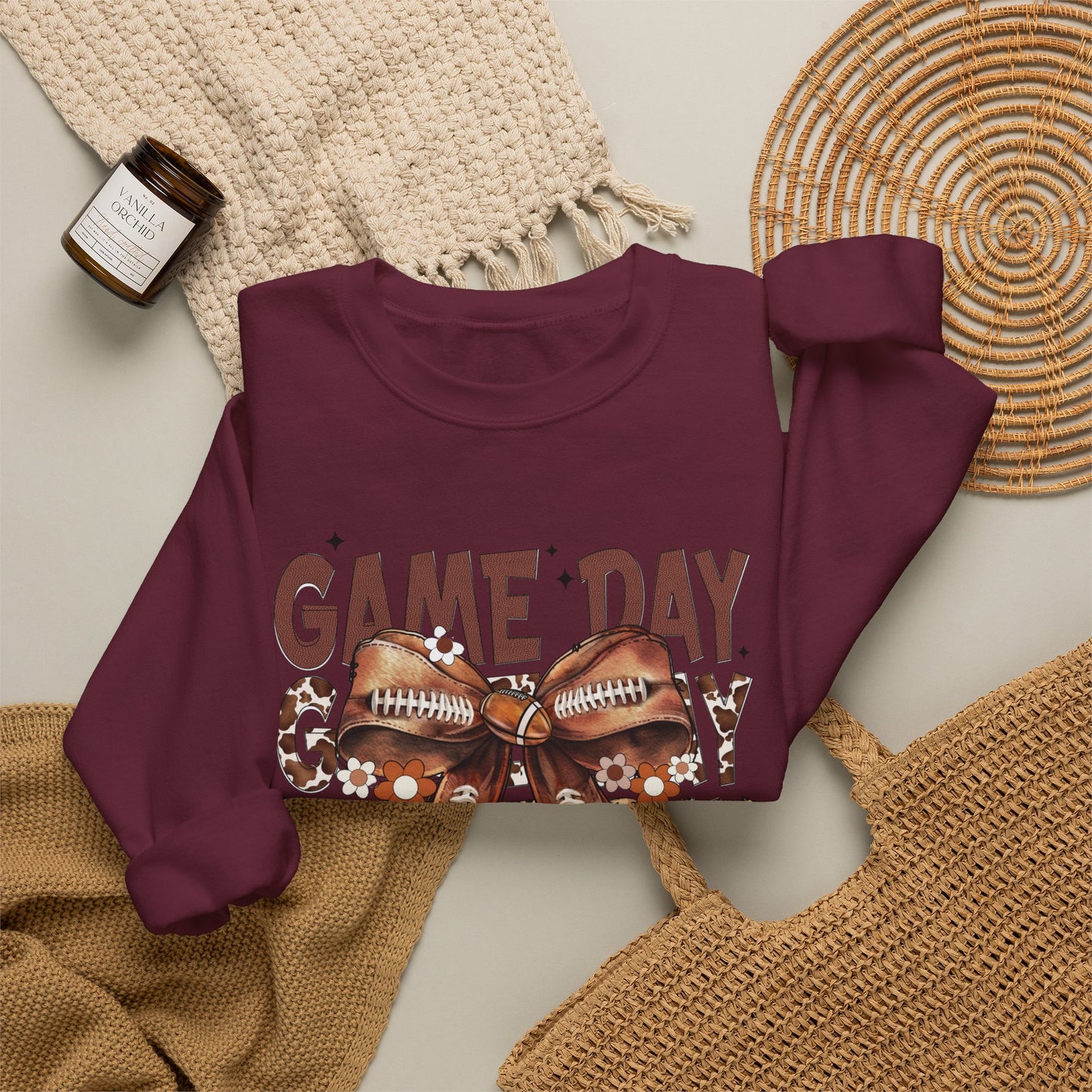 Bow Game Day Crewneck