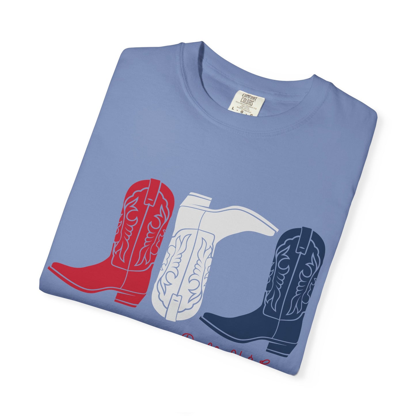 Patriotic Cowboy Boots Tee