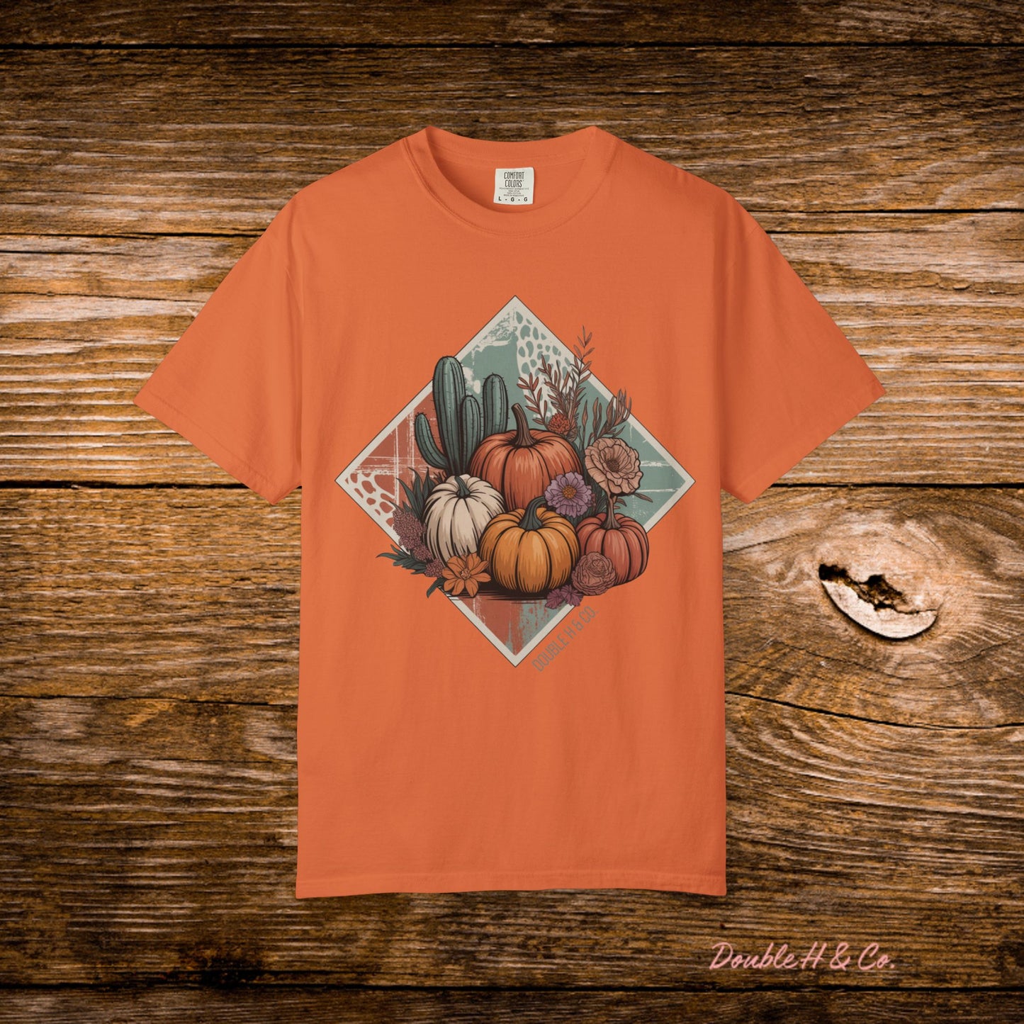 Rustic Fall Pumpkin Tee