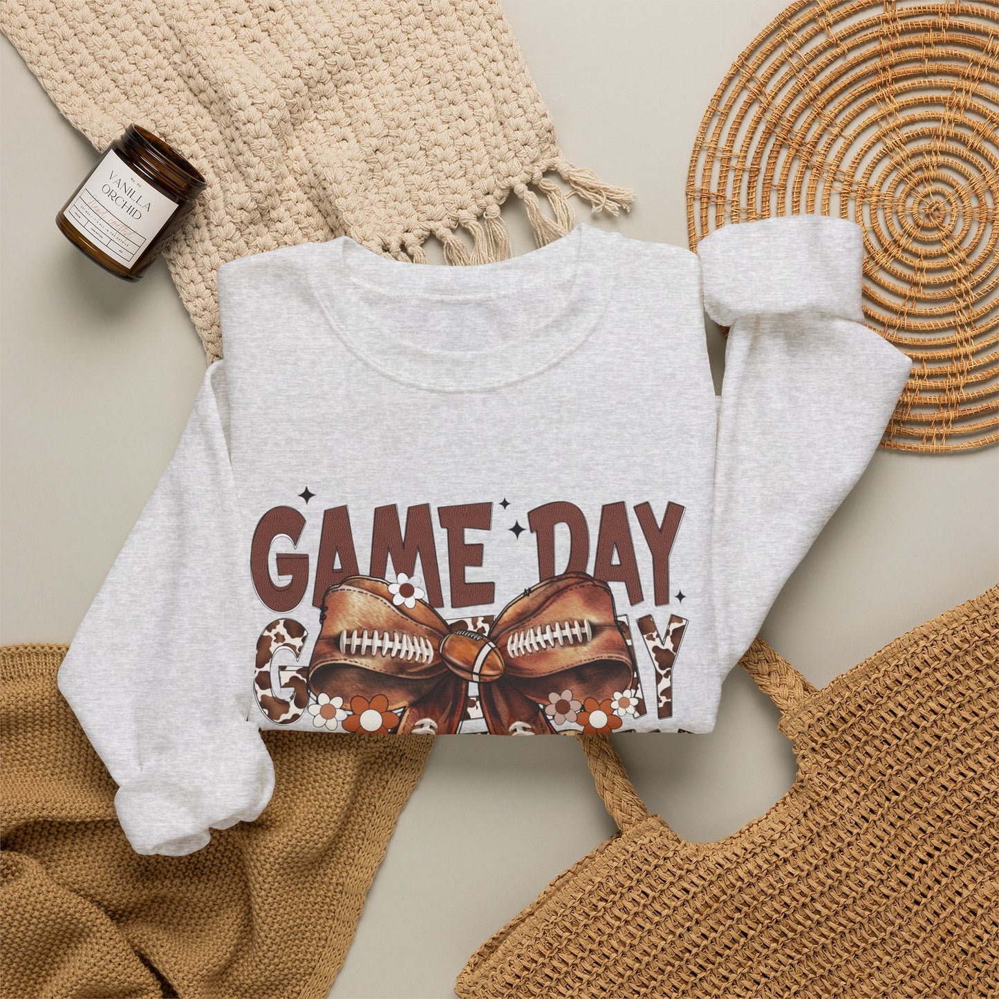 Bow Game Day Crewneck