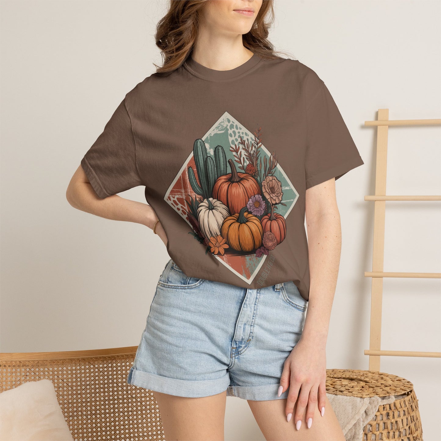 Rustic Fall Pumpkin Tee