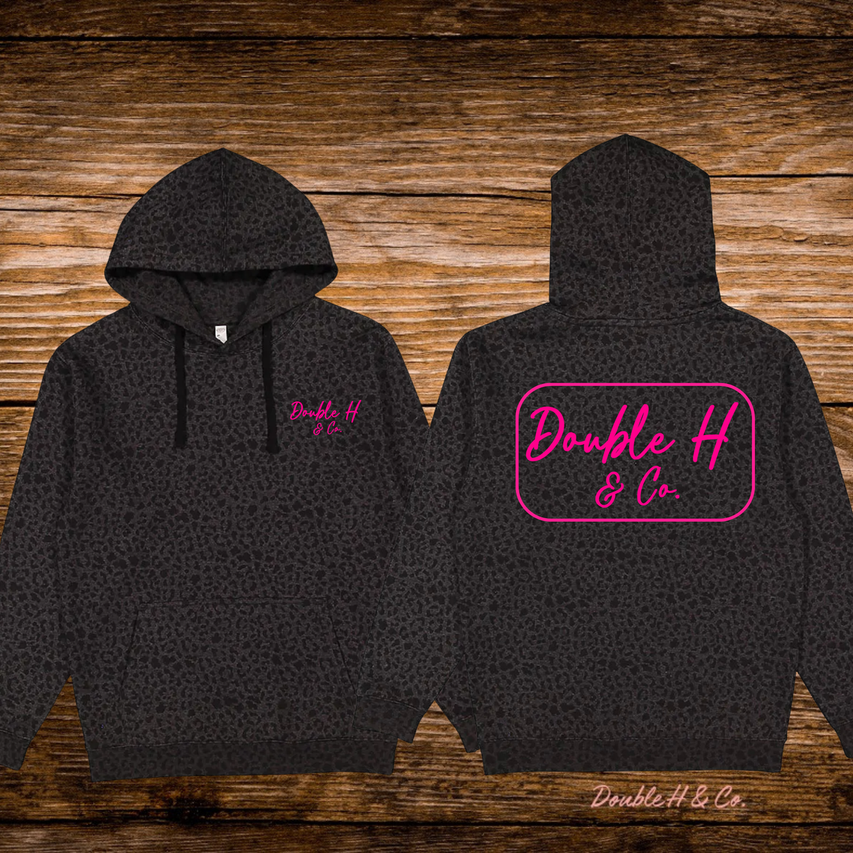 Double H & Co. Cheetah Hoodie