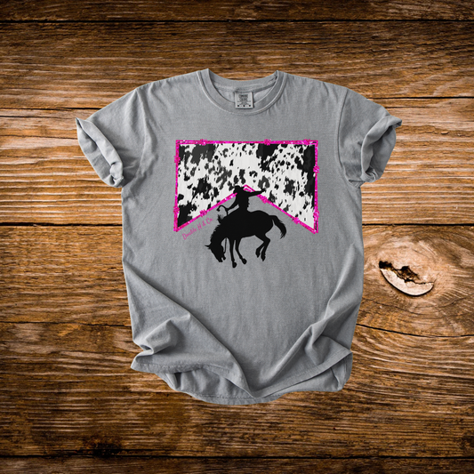 Cow Print Marlboro Tee