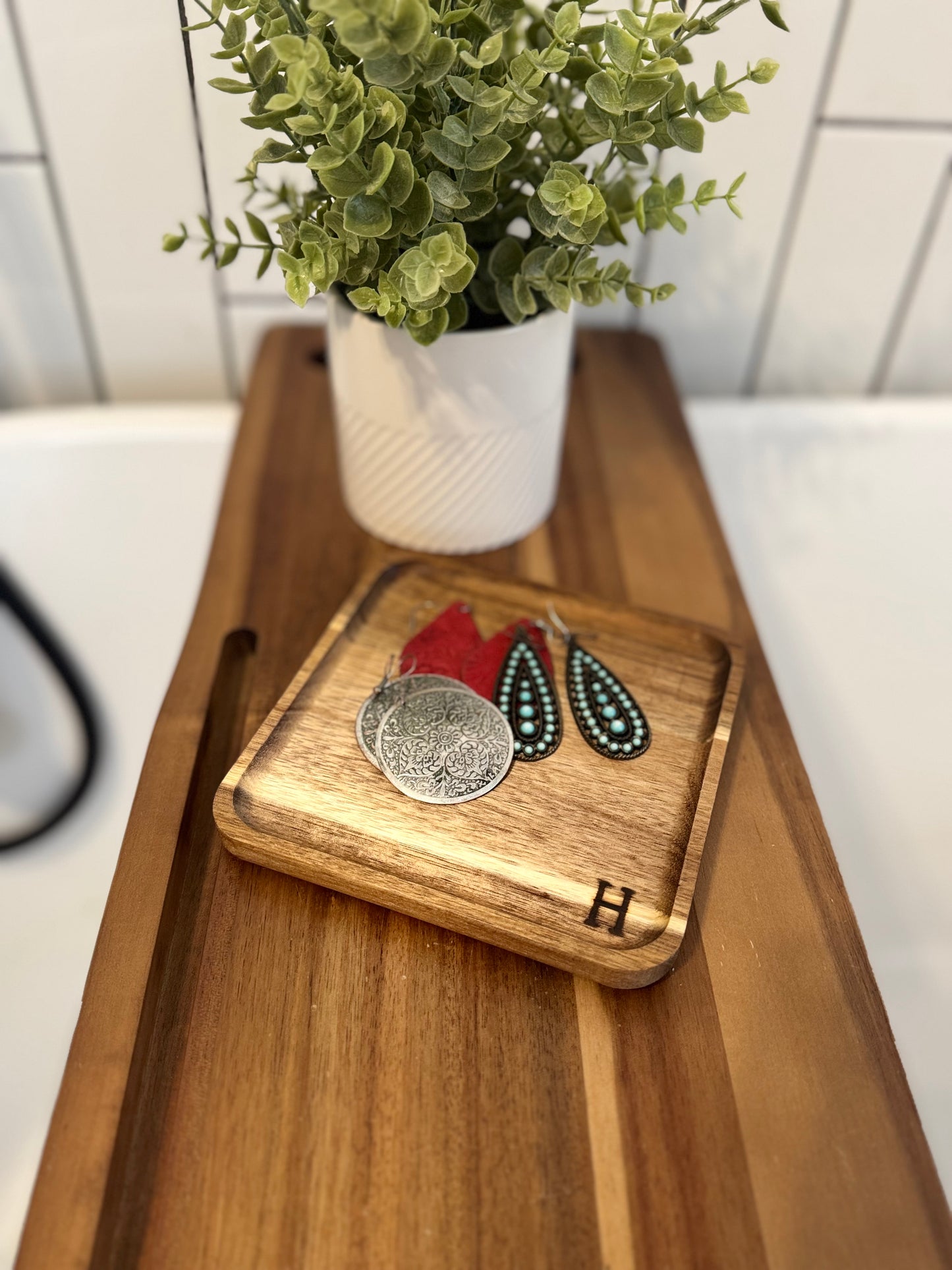 Wood Catch Tray